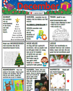 Keuzeopdrachten voor groep 4-5-6-7-8 - december - serie 2