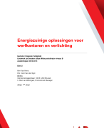 Bijlagen: Energiezuinige oplossingen voor werfkantoren en verlichting - BESIX