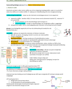 Samenvatting biologie Thema 1 Stofwisseling in de cel 5 havo Biologie voor jou