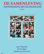 Samenvatting Sociologie
