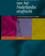 Samenvatting van het boek 'Grondtrekken van het Nederlandse strafrecht'
