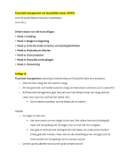 Samenvatting hoorcolleges week 1 t/m 7 Financieel management van de publieke sector (2023)