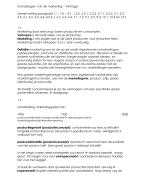 Grondslagen van de marketing Samenvatting