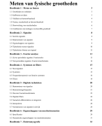 Samenvatting Gehele Boek (syllabus MvFG) - Tentamen Meten van Fysische Grootheden