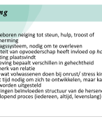 Hechting, een volledige presentatie
