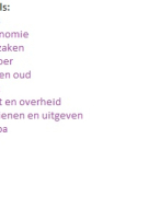 HAVO - economie samenvatting van leerjaar 4 en 5