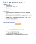 Samenvatting International Finance Management 1