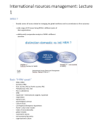 samenvatting HRM 2 business management kdg