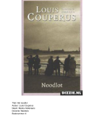 Nederlands boekverslag - havo 5 - Het noodlot
