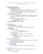 Belangrijke schema's Elektronisch Contractenrecht