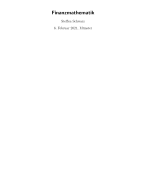 Finanzmathematik Folien 1