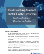 ChatGPT Teaching Assistant