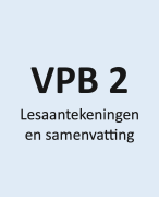 Vennootschapsbelasting 2 lesaantekeningen en samenvatting