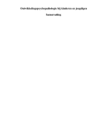 Samenvatting Ontwikkelingspsychopathologie