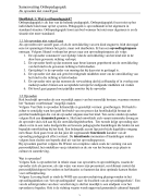 Samenvatting Orthopedagogiek
