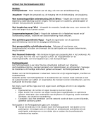 Samenvatting artikelen over de Wmo