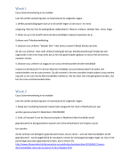 Twee opdrachten marketing