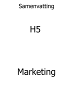 Grondslagen van de Marketing