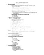 samenvatting anatomie en fysiologie periode 2, jaar 1 (Hf 9,7,8 en 11)