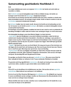 MeMo geschiedenis hoofdstuk 3 en 4 