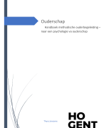 Volledige samenvatting ouderschap 