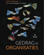 Samenvatting Gedrag in Organisaties