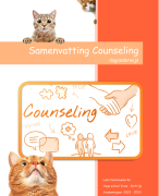 Counseling in de klinische praktijk