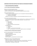 Communicatiewetenschappelijke methoden en opzoekingstechnieken - samenvatting