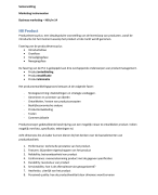 Business Marketing samenvatting H8 t/m H14