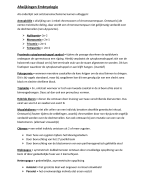 Uitgewerkte Terratologie Embryologie