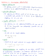Samenvatting wiskunde B