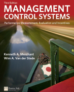 Samenvatting Management Control Systems, Merchant & Van Der Stede