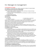 Grondslagen van het management
