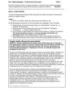 Ma parlementaire democratie oefentoets