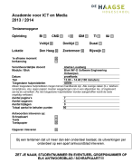 Informatica Proeftoets Blok D Ontwerpen