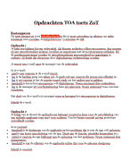 Informatica Blok A TOA toets Nederlands B2