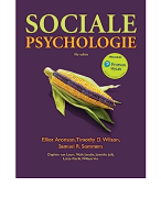 Sociale Psychologie 10e editie