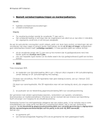 Samenvatting inclusief oefenvragen Wft PE Inkomen examen