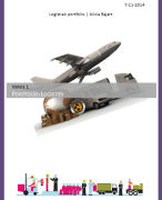 Logistiek portfolio (6Handel) -Alle informatie over logistiek en zijn onderdelen-