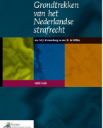 Samenvatting Straf(proces)recht Propedeuse 2014/2015: alle tentamenstof incl aantekeningen hoorcolleges en werkcolleges 