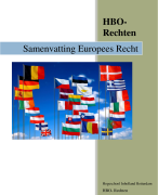 Samenvatting Euopees Recht een Inleiding