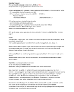 Blok 33 nieren hoorcollege's samenvatting