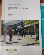 Samenvatting Syllabus Logistiek Hoofdstuk 2