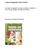 Mens & Voeding 1 (EHartman)