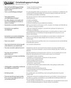 Ontwikkelingspsychologie 1592 oefenvragen