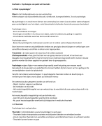 Samenvatting: Het palet van de psychologie hoofdstuk 1