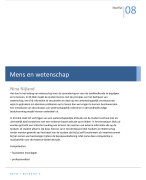 Tandheelkunde samenvatting Mens en wetenschap 