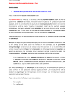 Examenvragen: Seksuele psychologie( DEEL Thys): empirische en psychodynamische perspectieven op seksuele ontwikkeling