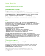 Samenvatting natuurkunde & techniek
