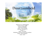 Duurzaamheid in de zorg en prive